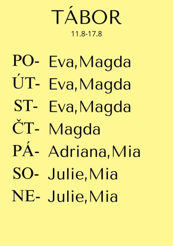 MAGDA ST-ČT 13.8-14.8.